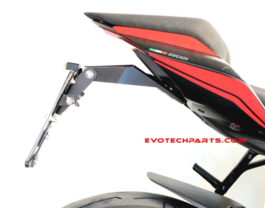 Ducati Streetfighter / Panigale V4 / V2 number plate holder from 2020 by EVOTECHPARTS